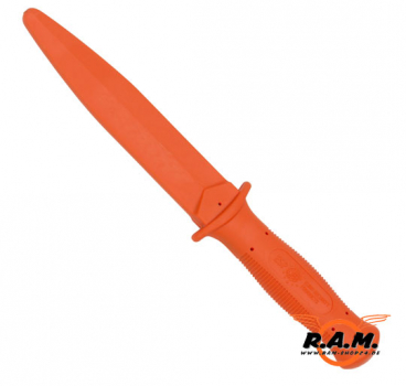 Trainingsmesser aus Kunststoff, orange - ideal für Milsim / RAM