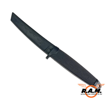Trainingsmesser aus Gummi, schwarz - ideal für Milsim / RAM