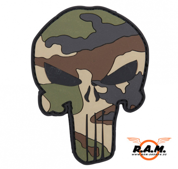 3D - Punisher French Camo Patch