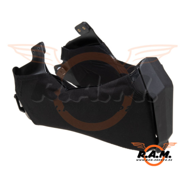 Gesichtsschutzmaske Gunsight Mandible, Schwarz