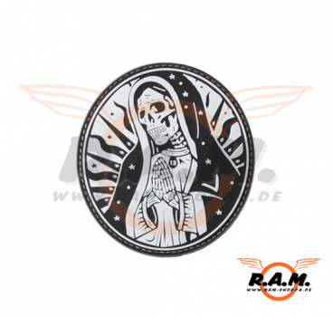 3D - Santa Muerte Rubber Patch - SWAT