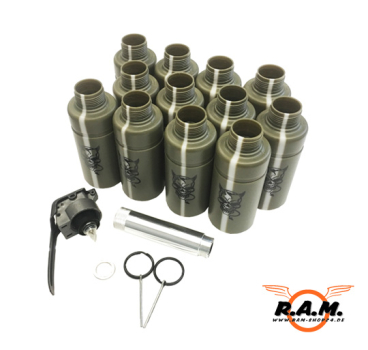 Co2 Handgranate D-10 Thunder B GEN. II 120dB Devil Trainingsgranate Set
