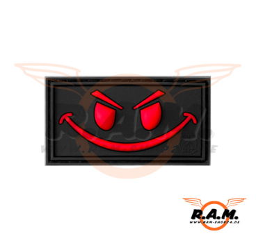 3D - Evil Smile Rubber Patch