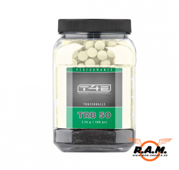 Umarex T4E Leuchtspurmunition / Tracer Rubberballs Cal. 0.50, 500 Kugeln **IWA NEUHEIT**