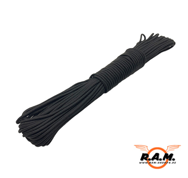 Paracord Type II 425 20m in schwarz