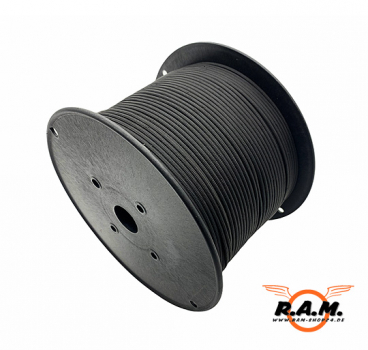 Paracord Rolle 7 Strings 300 Mtr. in schwarz