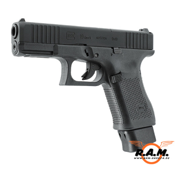 Airsoftpistole GLOCK 19 Gen5 MOS, 6mm BB, CO2