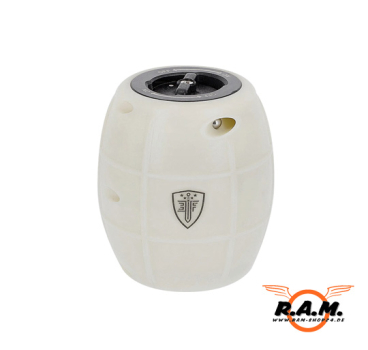 Elite Force Hailstorm Grenade 6 mm – Airsoft Gasgranate (Green Gas), 190 BBs, Glow in the Dark