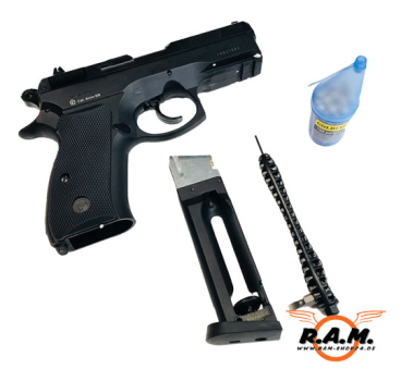 CZ 75D Compact schwarz, 6mm BB