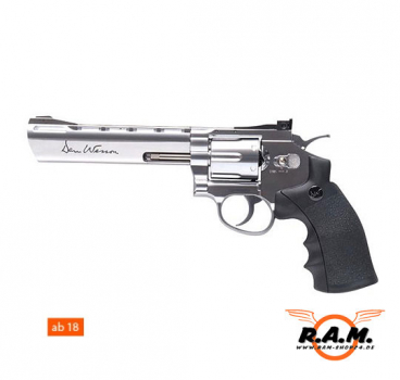 Dan Wesson 6' Revolver 4,5mm Silber