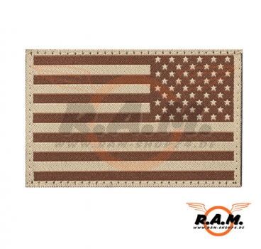 USA Reversed Flag Patch Claw Gear