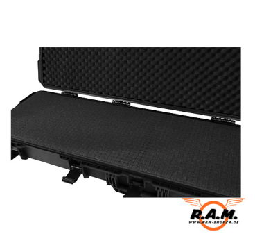 GSG Waffenkoffer XL (139cm x 39,5cm x 14,5cm), schwarz