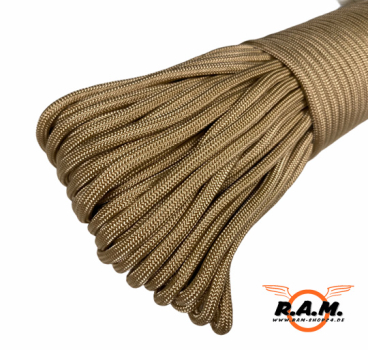Paracord 7 Strings 30 Meter in coyote
