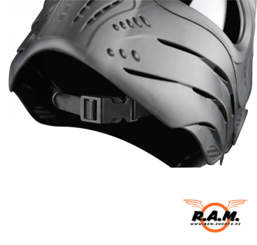 JT PREMISE HEADSHIELD MASKE, schwarz