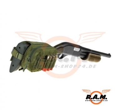 Stock Pouch ( Schafttasche) in oliv für Shotgun (Invader Gear)