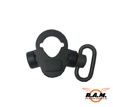 SOLIDCORE - dualer QD Sling Swivel für M4/M16, schwarz