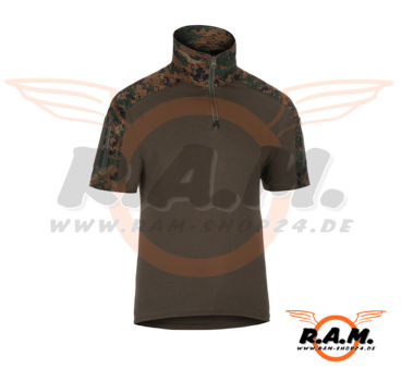 Invader Gear - Combat Shirt Short Digital Woodland / Marpat