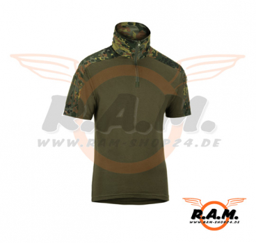 Invader Gear - Kurzarm Combat Shirt, Flecktarn