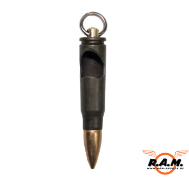 AK-47 Anhänger aus Messing mit Flaschenöffner