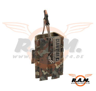 CLAWGEAR 5.56mm Open Single Mag Pouch Core, flecktarn