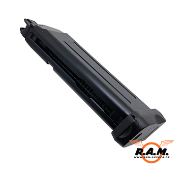 Magazin für Gel Blaster Shark Combat GBB CO2 8mm , 15 Schuss, schwarz