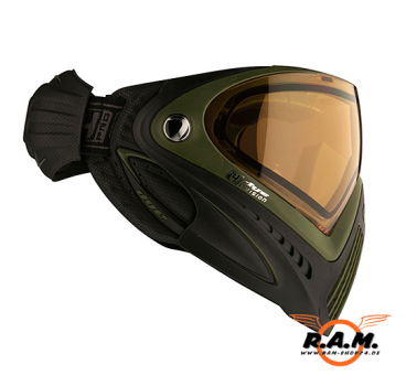 Paintball Maske DYE I4 Pro Thermal SRGNT schwarz/oliv