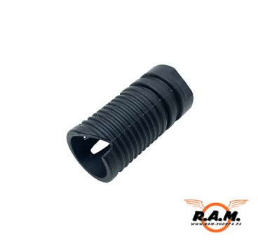 Preview: M4 Gel Blaster Muzzlebreak, 14mm CCW, schwarz