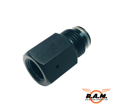 88g CO2 Kapsel Adapter, schwarz