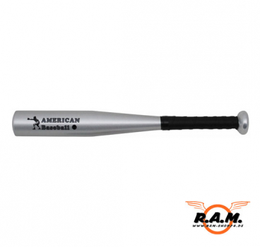 Baseballschläger 18" "American Baseball", silber