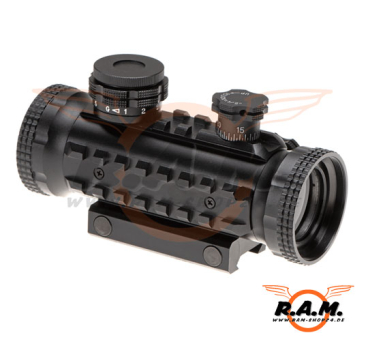 1x30 Red Dot, schwarz