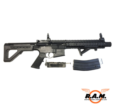 Crosman Modell DPMS Luftgewehr Kal. 4.5mm (.177) BB, schwarz