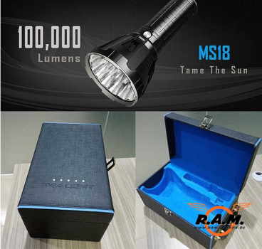 Imalent MS18 mit 100.000 Lumen