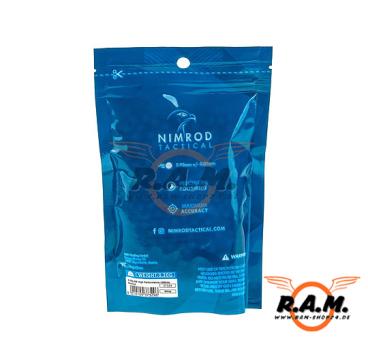 NIMROD 0.20g High Performance BB's, 1000 Schuss, Cal. 6mm