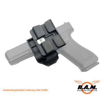 GLOCK Gun Clip schwarz