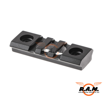 3 Slot Keymod 2.3" Aluminium Schiene, schwarz