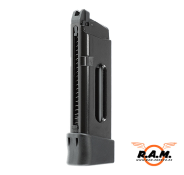 Ersatzmagazin für Glock 19 Gen5, CO2, cal. 6mm BB, 15 Schuss
