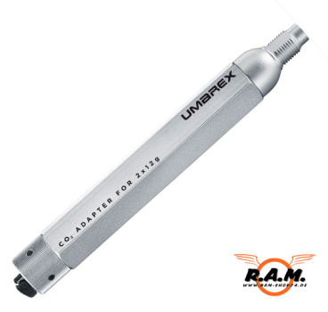 Umarex CO2 Kapsel Adapter Set, 88 Gramm inkl. 8 Kapseln