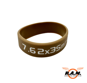 Magazinmarkierungsband 300 Blackout / 7.62x35 tan / weiss