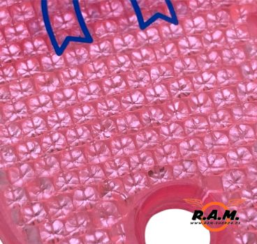 Preview: Reflektor Schlüsselanhänger Bär 7cm, Farbe nach Wahl