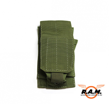 Molle Universalgranatentasche mit Klettverschluss in oliv