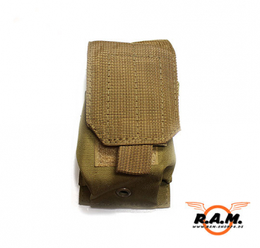 Molle Universalgranatentasche mit Klettverschluss in Coyote