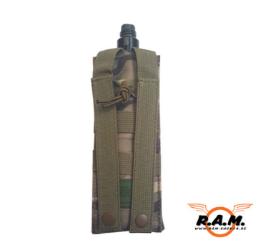 "MOLLE" Funkgerätetasche / Flaschentasche in Multicam ***ABVERKAUF***