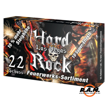 Umarex Hard Rock Las Vegas – 15 mm Pyrotechnik-Sortiment, 22 Stück