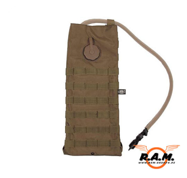 Molle Trinksystem, 2,5l, coyote