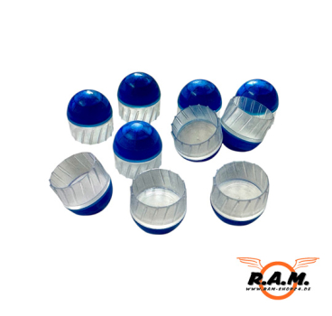 Preview: T4E CBP 68 Chalkballs Precision /Kreidekugeln, 10 Stück