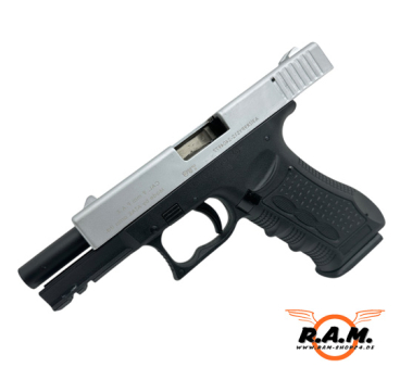 Preview: Zoraki 917 9mm P.A.K. matt chrom