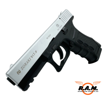 Zoraki 917 9mm P.A.K. matt chrom
