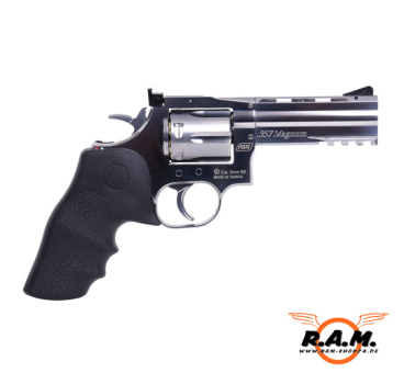 Dan Wesson 715 4" Revolver CO2 NBB, 6mm, silber