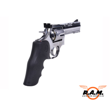 Preview: Dan Wesson 715 4" Revolver CO2 NBB, 6mm, silber