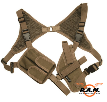 Schulterholster in coyote (Cordura)